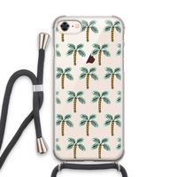 Paradise: iPhone 7 Transparant Hoesje met koord