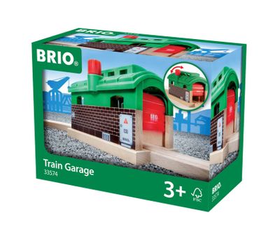 BRIO World Treingarage met roldeuren