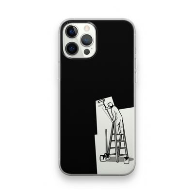 Musketon Painter: iPhone 12 Pro Transparant Hoesje