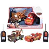 JADA TOYS 203084036 Cars LMQ + Mater Twin Pack 1:32 RC auto Elektro Racewagen