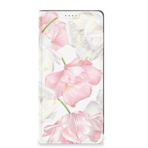 Motorola Moto G24 | G04 | G24 Power Smart Cover Lovely Flowers