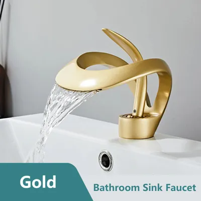 AquaLuxe Waterval Wastafelkraan AquaLuxe Waterval Wastafelkraan