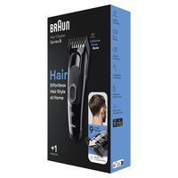 Braun Haartrimmer Series 5 HC5310, Haartrimmer Met 9 Lengte-Instellingen - thumbnail