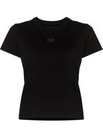 Alexander Wang t-shirt à logo imprimé - Noir