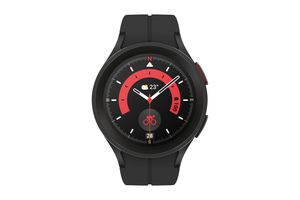 Samsung Galaxy Watch5 Pro 3,56 cm (1.4") Super AMOLED 45 mm Digitaal 450 x 450 Pixels Touchscreen Zwart Wifi GPS