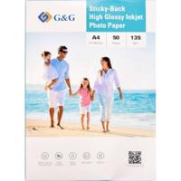 G&G 135GSM-A4-50 Fotopapier (zelfklevend) 135 g/m² 50 stuk(s)