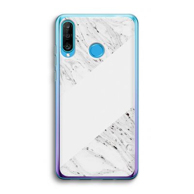Biggest stripe: Huawei P30 Lite Transparant Hoesje