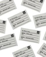 HEMA Doorgeef naailabels - 12 stuks (wit)