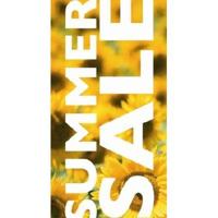 Raambiljet thema SUMMERSALE 50x94cm
