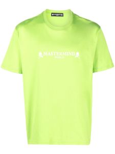 Mastermind World t-shirt en coton à imprimé tête de mort - Vert