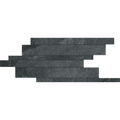 Mozaïektegel Florim Naturalstone 753117 WAMuretto 210X400 Coal 9Mm Mat Ret.R10