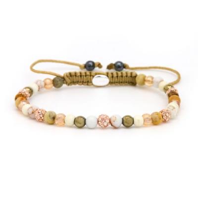 Karma Armband Spiral Aimee XXS Rosé Gold Crystal