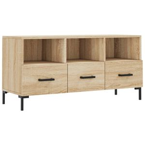 The Living Store TV-Meubel - Sonoma Eiken - 102 x 36 x 50 cm - Opbergruimte - Presenteerfunctie