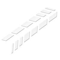 Remblokken Foliatec FO33941 Wit