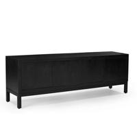 Giga Meubel - TV-Meubel Zwart - 180cm - Mangohout - TV-Meubel Puck