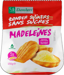 Damhert Glutenvrije Madeleines Suikervrij