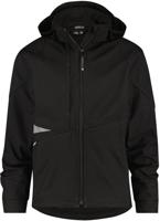 DASSY gravity softshell zwart mt l