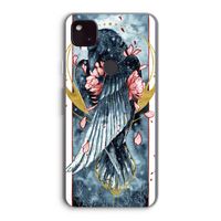Golden Raven: Google Pixel 4a 5G Transparant Hoesje