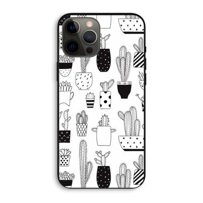 Cactusmotief: iPhone 12 Pro Max Biologisch afbreekbaar hoesje