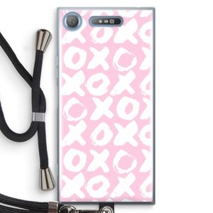 XOXO: Sony Xperia XZ1 Transparant Hoesje met koord