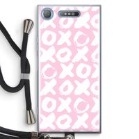 XOXO: Sony Xperia XZ1 Transparant Hoesje met koord