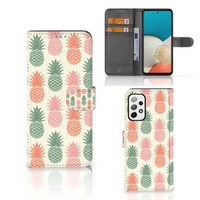 Samsung Galaxy A73 5G Book Cover Ananas - thumbnail