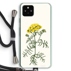 Tansy: Pixel 5a 5G Transparant Hoesje met koord