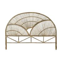 Hoofdbord DKD Home Decor Natuurlijk Rotan (178 x 4 x 128 cm)