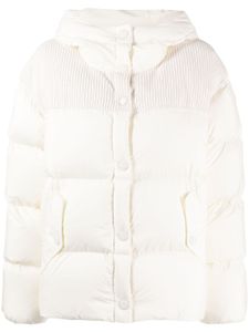 Moncler veste matelassée Jaseur à capuche - Blanc