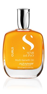 Alfaparf Olie Semi di Lino Curls Multi-Benefit Oil 100ml | Voor Krullend Haar