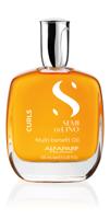 Alfaparf Olie Semi di Lino Curls Multi-Benefit Oil 100ml | Voor Krullend Haar