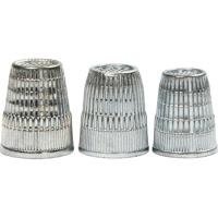Creativ Company Vingerhoedjes, d 15+16+17 mm, 3 stuk/ 1 doos
