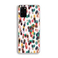 Tropical Dots: Samsung Galaxy S20 Plus Transparant Hoesje