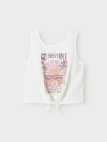 Name it zomer crop top meisjes - wit - Nkfvaya - thumbnail