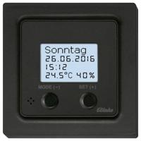 Eltako FUTH55ED/12-24V UC-am Draadloze hygro/thermostaat met klok Draadloos Bereik max. (in het vrije veld) 30 m