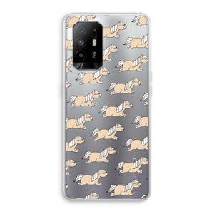 Ponys: Oppo A95 5G Transparant Hoesje