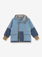 Waterdichte regenjas voor kinderen KIVA MOVE FINKID middenblauw