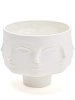 Jonathan Adler bol Dora Maar Pedestal en porcelaine - Blanc