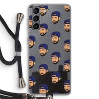 Drake Away: Samsung Galaxy S21 Transparant Hoesje met koord