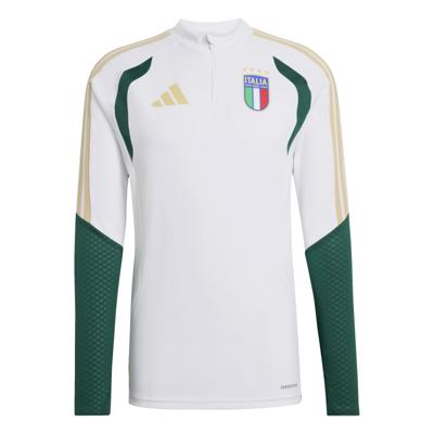 adidas Italië Trainingstrui 1/4-Zip 2026-2028 Wit
