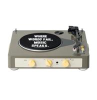 Gadhouse Brad Platenspeler Retro MK II - Grijs