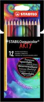 STABILO aquacolor ARTY kleurpotlood Meerkleurig 12 stuk(s)