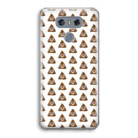 Poop emoji: LG G6 Transparant Hoesje