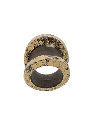 Parts of Four bague Chasm v2 en or jaune 18 ct