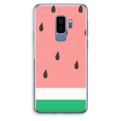 Watermeloen: Samsung Galaxy S9 Plus Transparant Hoesje