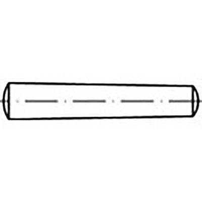 TOOLCRAFT TO-6852408 Conische pen Staal 100 stuk(s)