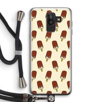 Yummy: Samsung Galaxy J8 (2018) Transparant Hoesje met koord
