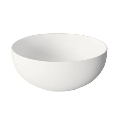 Xenz George Waskom 37x37cm Rond keramiek Mat Wit AL8401-03 Xenz George Waskom 37x37cm Rond keramiek Mat Wit AL8401-03