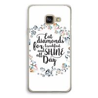 Diamonds: Samsung Galaxy A3 (2016) Transparant Hoesje Diamonds: Samsung Galaxy A3 (2016) Transparant Hoesje