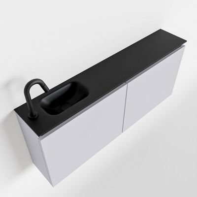 Toiletmeubel Mondiaz Ture | 120 cm | Meubelkleur Cale | Eden wastafel Urban Links | 1 kraangat